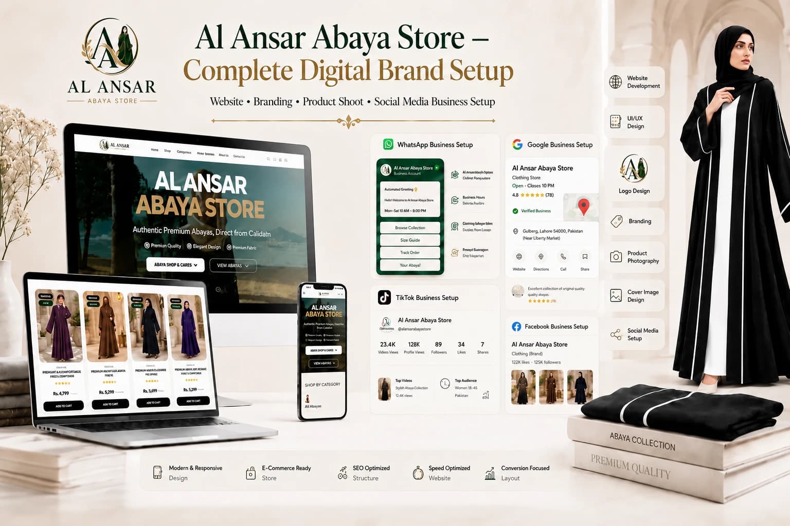 Alansar Digital Brand Identity