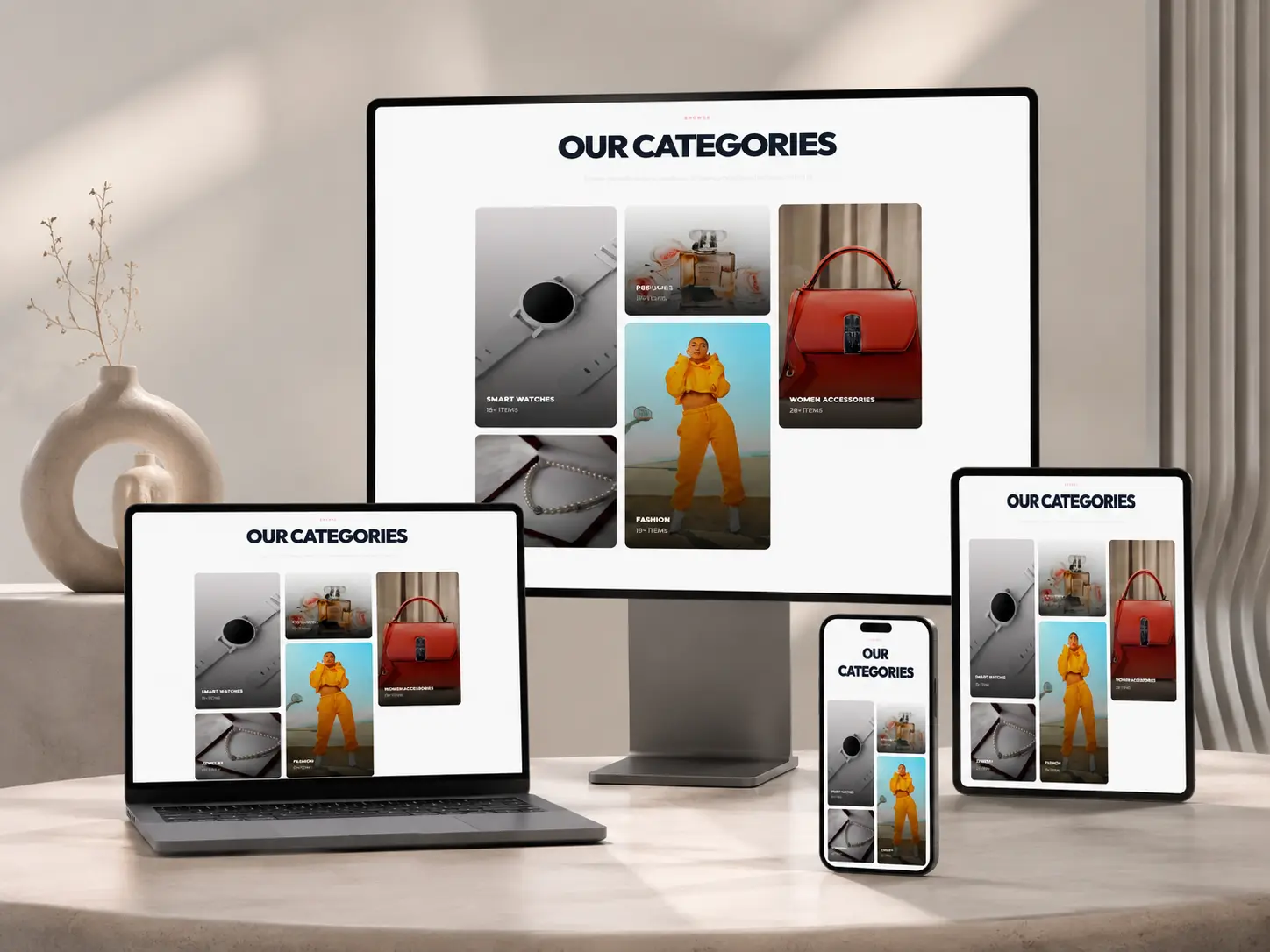 Classy Fitters E-Commerce Store — Category & Shop Page